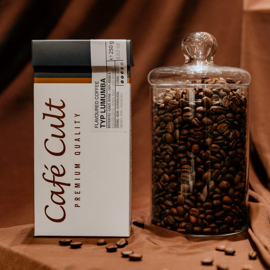 Caffè aromatizzato CIOCCOLATO E RUM - 250gr caffè macinato Americano